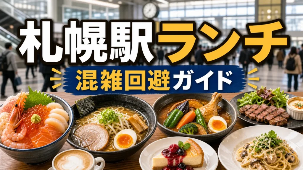 札幌駅ランチおすすめ完全ガイド｜地元民が選ぶジャンル別人気店と混雑回避テクのアイキャッチ画像