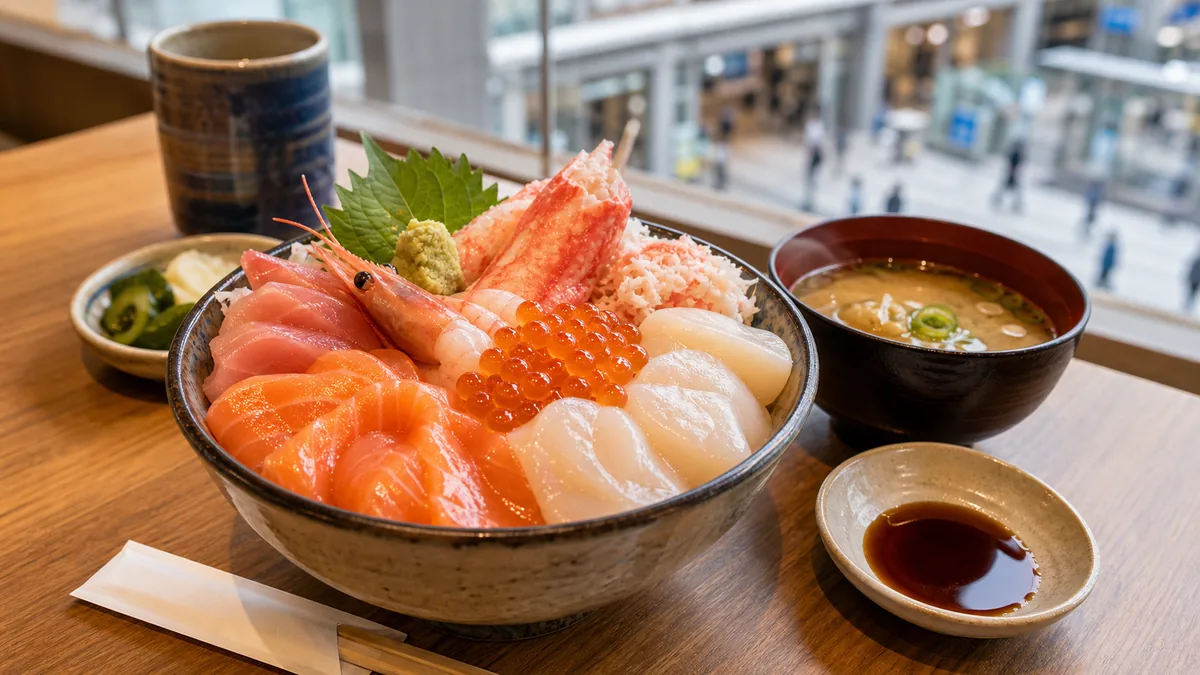 札幌駅 ランチ おすすめ海鮮丼3選|駅直結で北海道の味を堪能できる店の解説画像