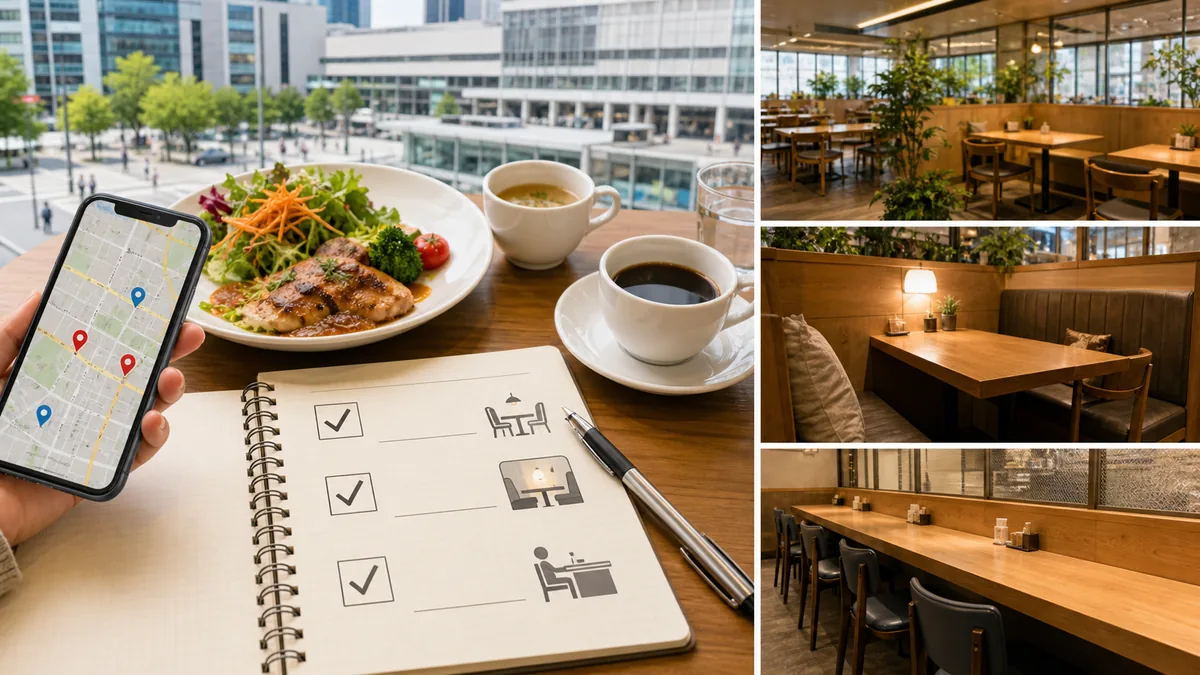 札幌駅 ランチ ゆっくりできるお店の選び方|失敗しない3つの基準の解説画像