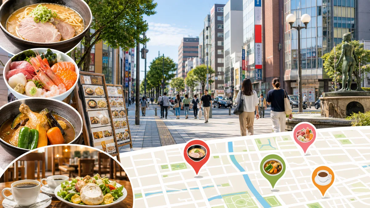 すすきのランチの全体像|夜の街が昼に見せるコスパの良さとはの解説画像