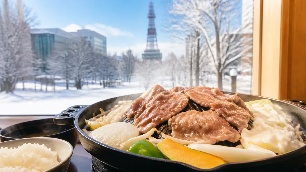 札幌で安いジンギスカンランチ|1,000円台から楽しめる昼限定メニューの解説画像