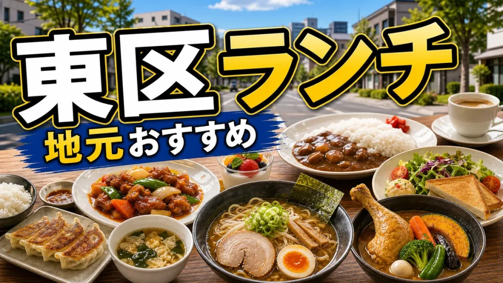 札幌東区ランチおすすめ店ジャンル別まとめ｜610円中華からカフェごはんまで地元民が厳選のアイキャッチ画像