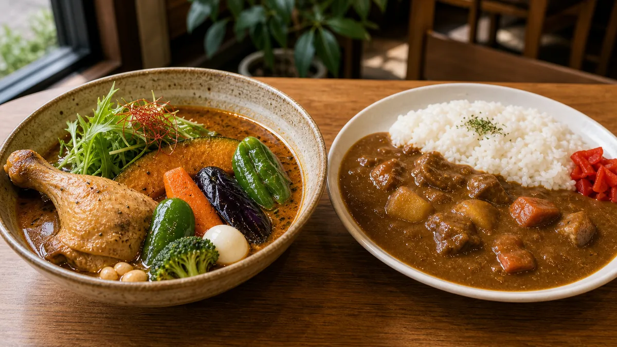札幌東区ランチのカレー激戦区|スープカレーもルーカレーも選び放題の解説画像