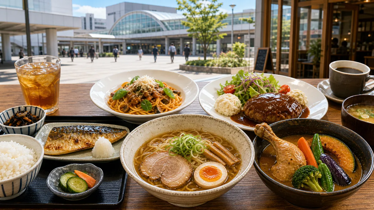札幌厚別区ランチの魅力は「駅近×リーズナブル×ジャンル豊富」の解説画像