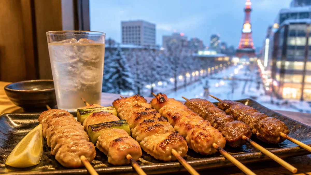 すすきの居酒屋おすすめ|焼鳥・串焼きで一杯やるならこの店の解説画像
