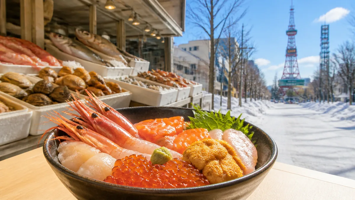 札幌場外市場のおすすめグルメ｜どっちか迷ったら安さで選ぶ人向けの解説画像