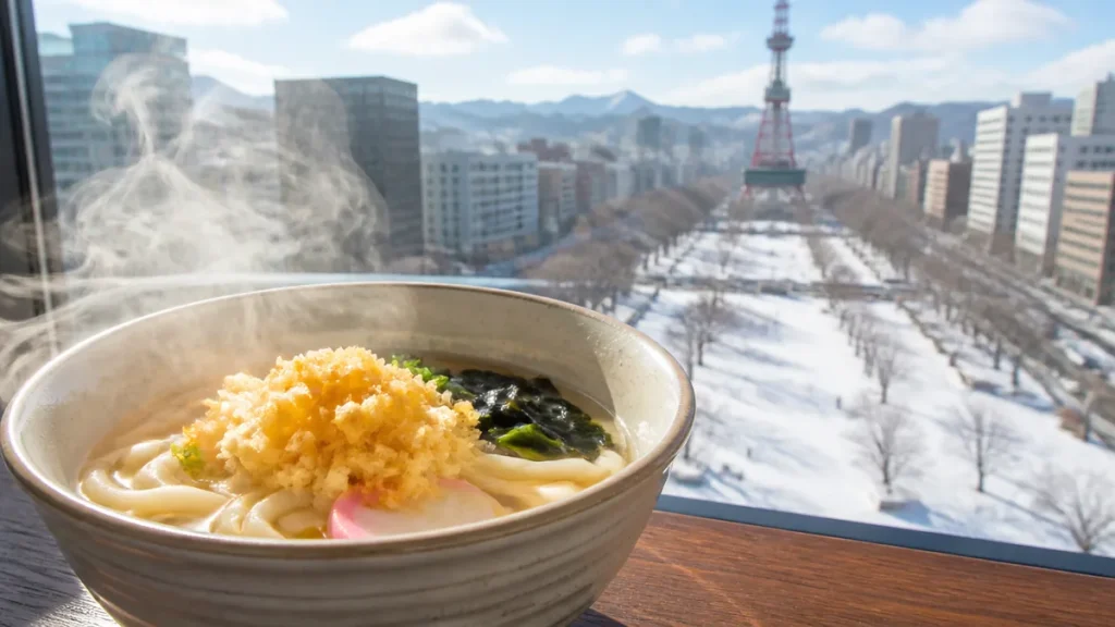 札幌うどんの名店7選｜讃岐から博多肉うどんまで地元民が通う本当に旨い店のアイキャッチ画像