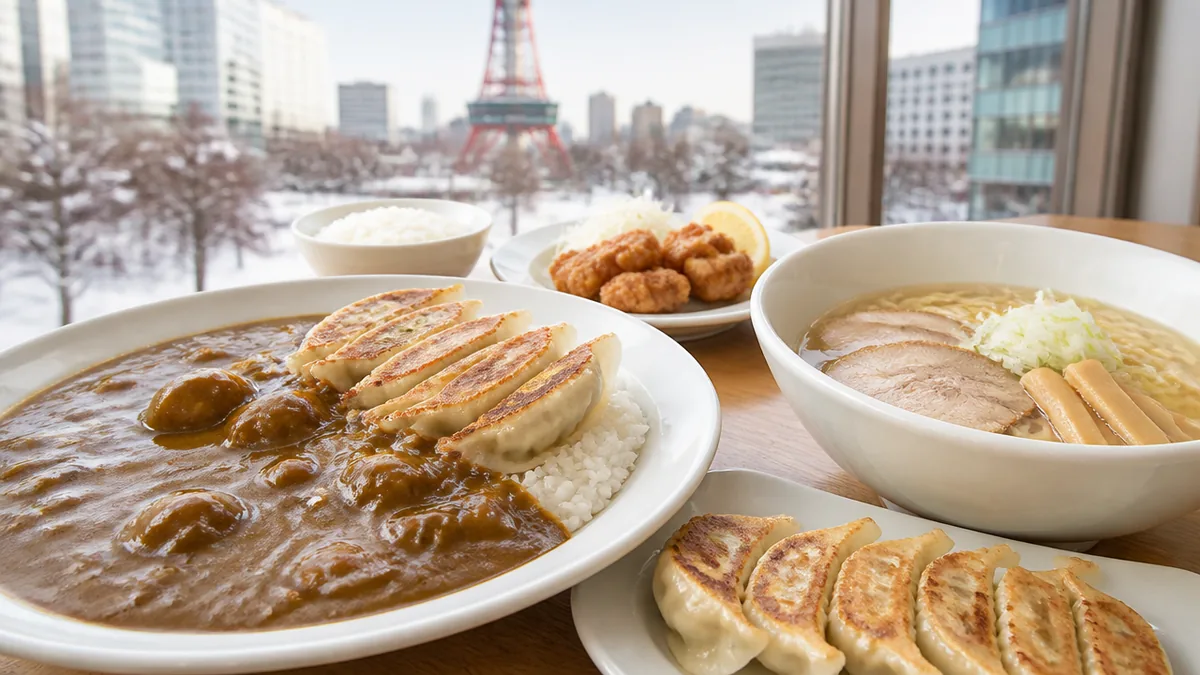 カレーだけじゃない｜餃子・定食・ラーメンの実力メニューの解説画像
