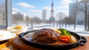 山本のハンバーグは札幌に2店舗｜駅近miredoと発寒の味・値段・混雑を地元目線で解説のアイキャッチ画像