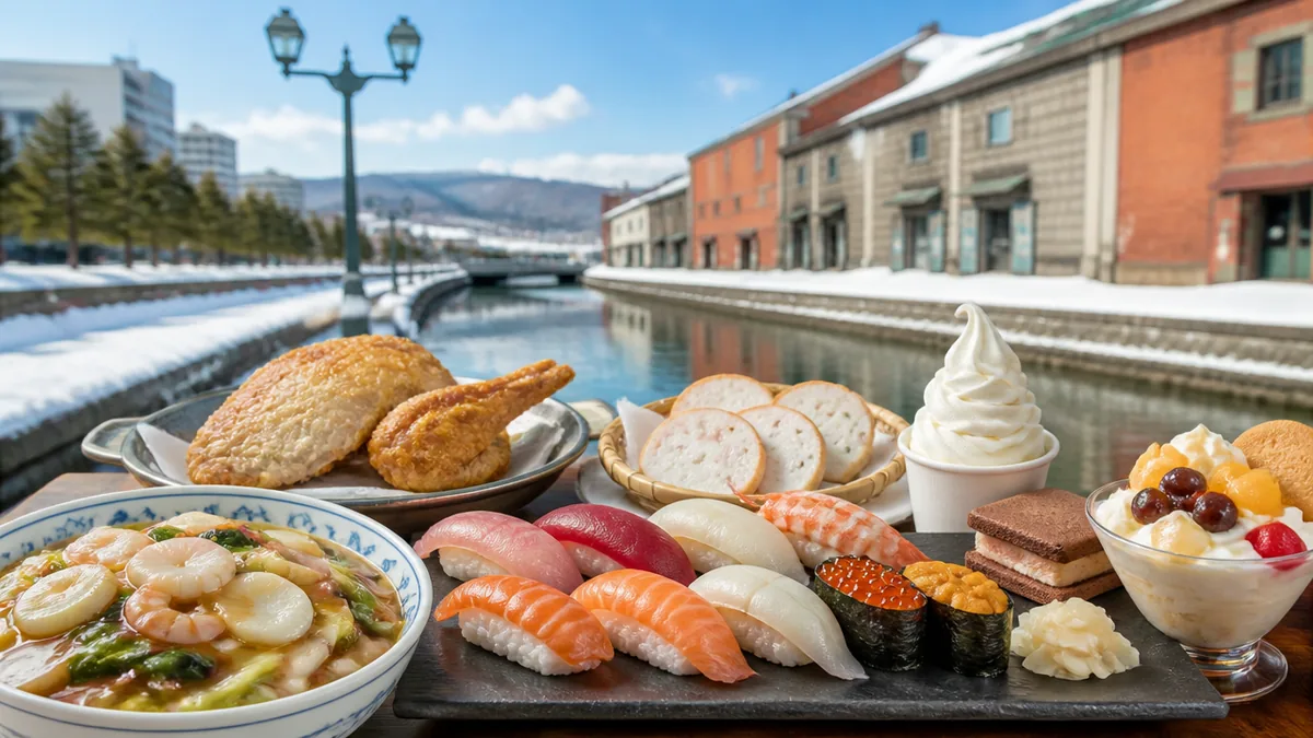 小樽グルメおすすめは寿司だけじゃない|運河の街で食べるべき7ジャンル早わかりの解説画像