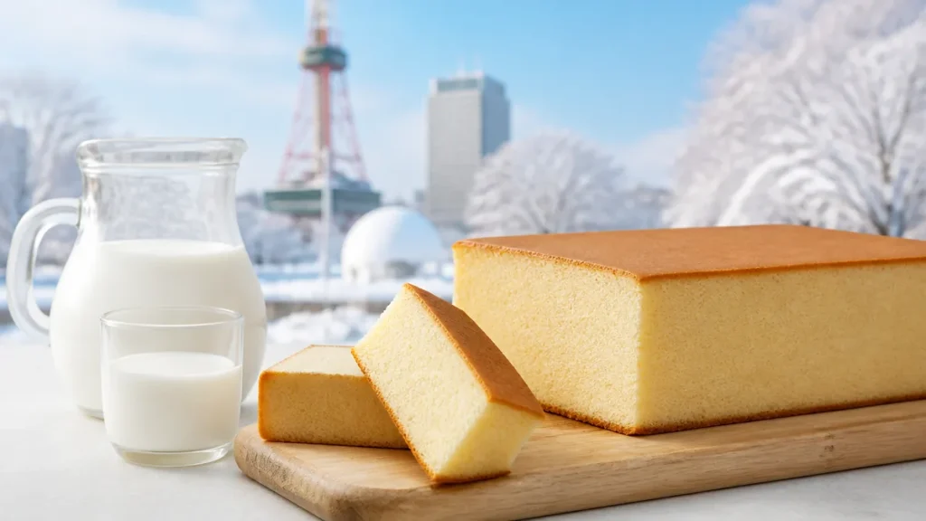北海道牛乳カステラは新千歳空港限定の窯出しスイーツ｜辻口シェフの味と値段・買い方を地元解説のアイキャッチ画像