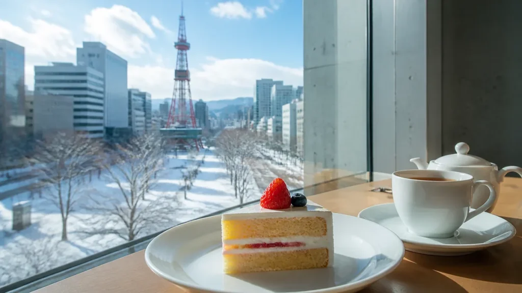 北菓楼 札幌本館は安藤忠雄が手がけた図書館カフェ｜限定スイーツと混雑回避を地元目線で解説のアイキャッチ画像