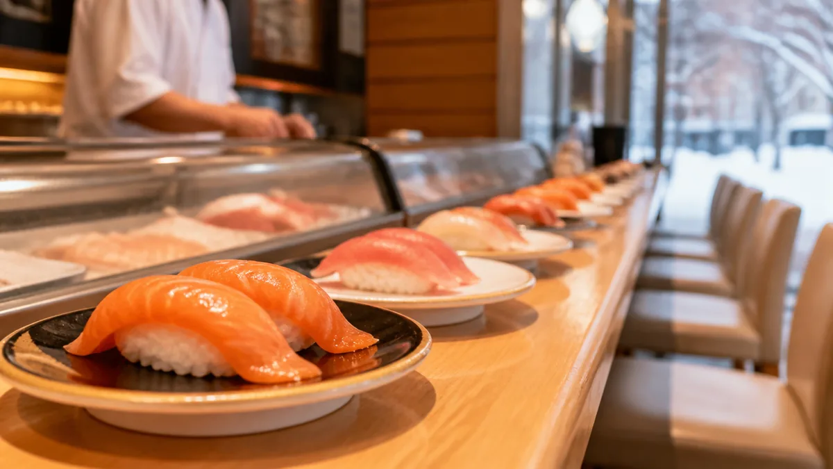回転寿司ぱさーるとは?すすきので愛される全13席の本格握り寿司店の解説画像