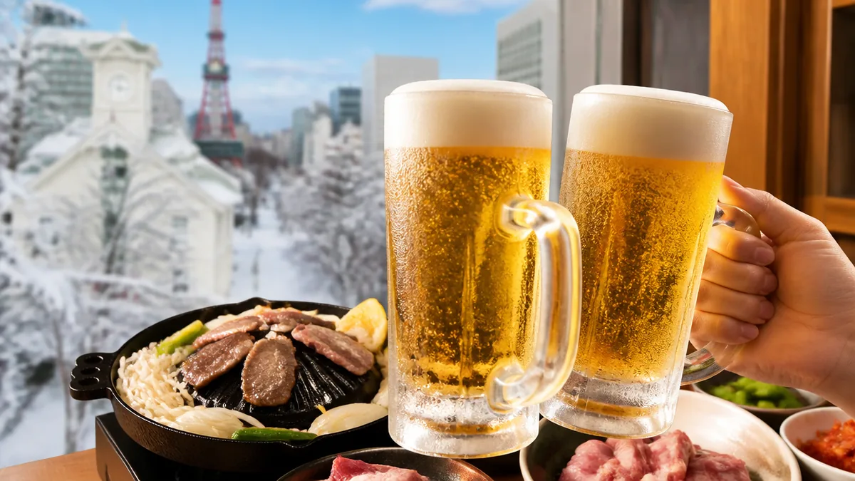飲み放題メニュー|ビール好きが喜ぶラインナップの解説画像