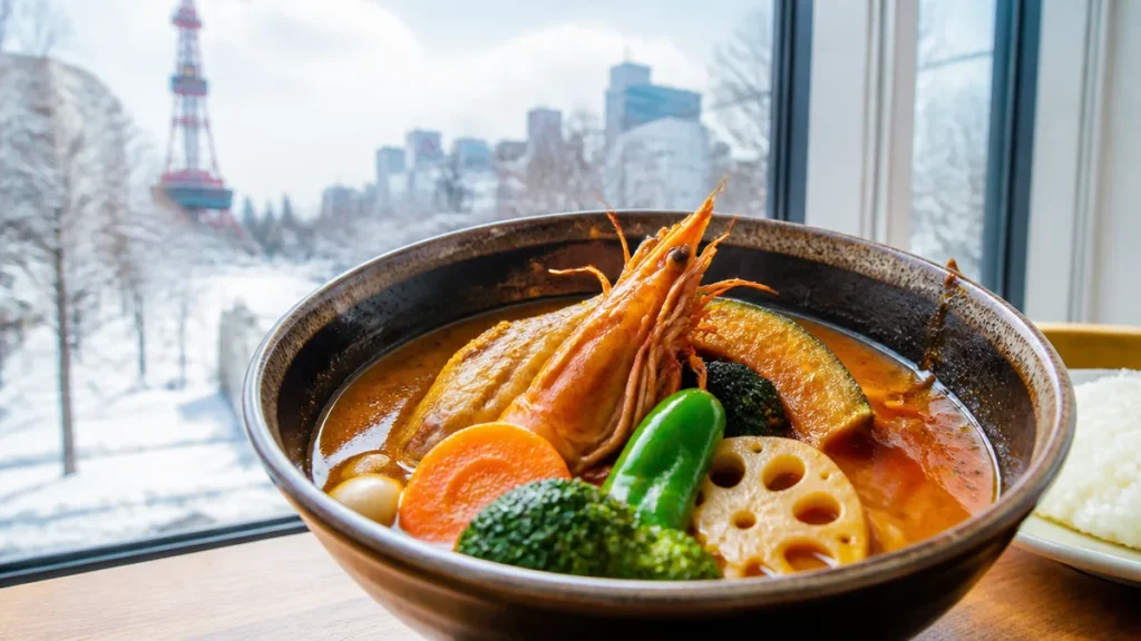奥芝商店 札幌全店舗ガイド｜えびだしスープカレーのメニュー・混雑回避・お土産まで徹底解説のアイキャッチ画像