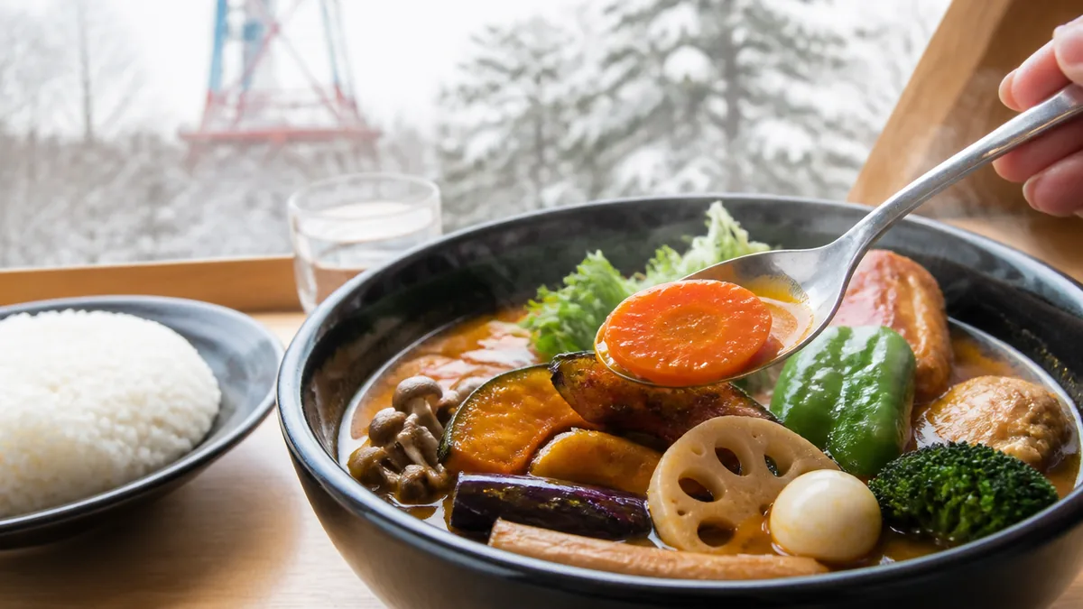 スープカレーキングのスープ・辛さ・トッピングの選び方ガイドの解説画像