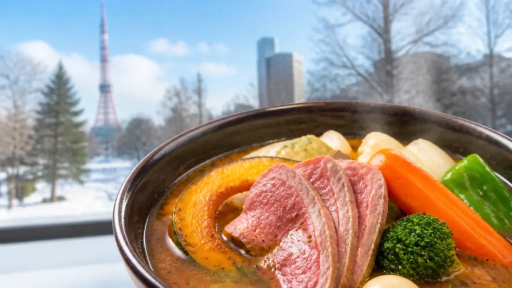 しゃば蔵は北海道唯一の羊骨スープカレー｜札幌大通で味わう4種のスープと生ラムの贅沢のアイキャッチ画像