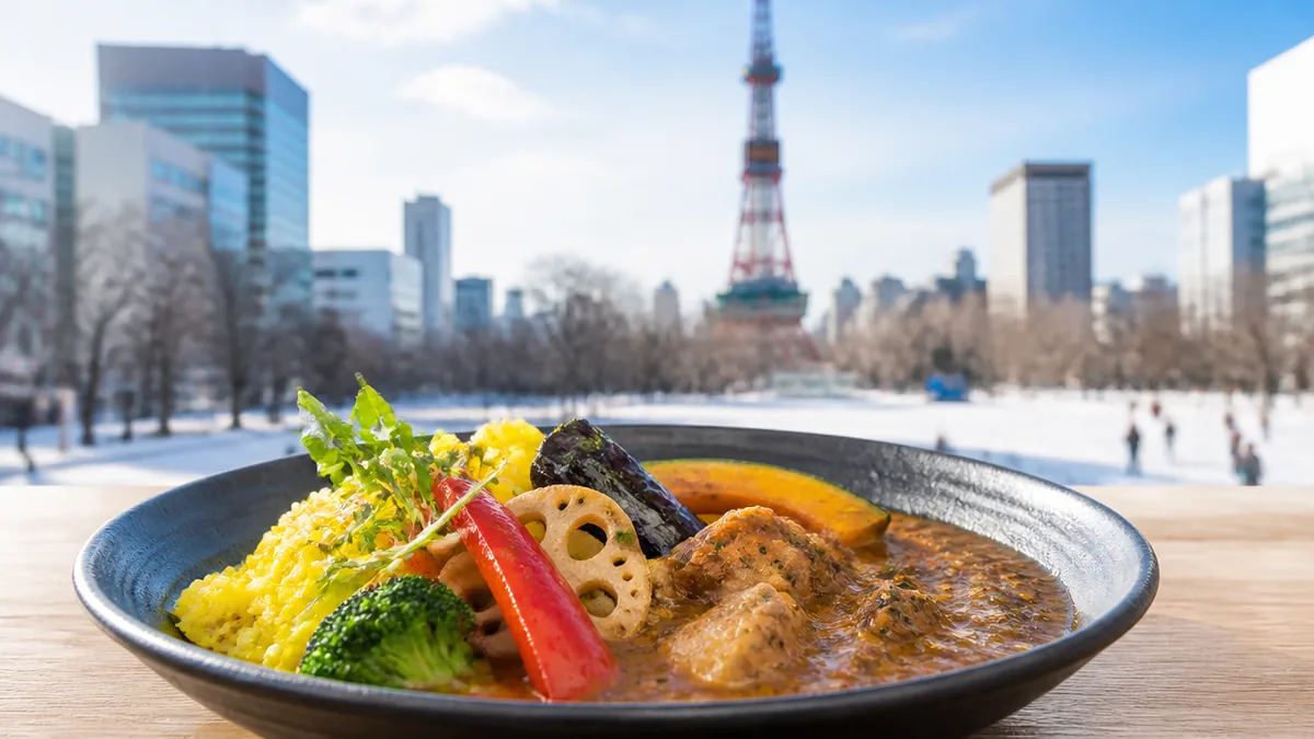 札幌スパイスカレーおすすめ店をエリア別に厳選|スープカレーだけじゃない新定番のアイキャッチ画像