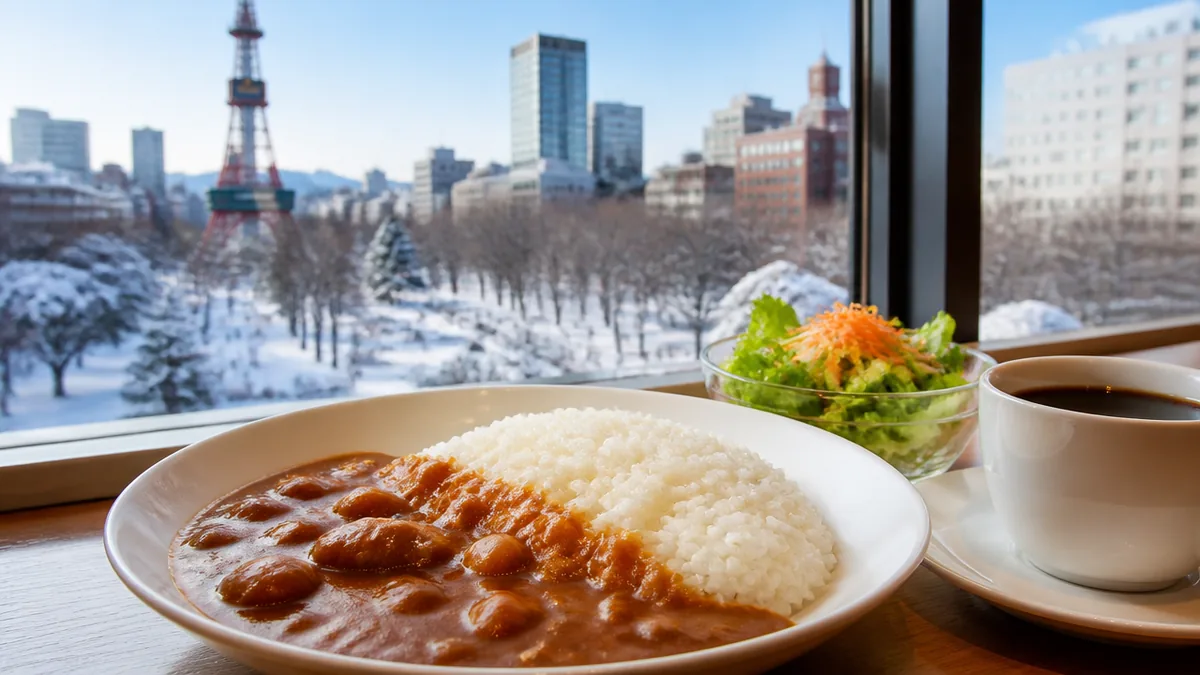 カレーエッシャーは札幌駅地下すぐの老舗カレー喫茶|移転後も満席が続く理由の解説画像