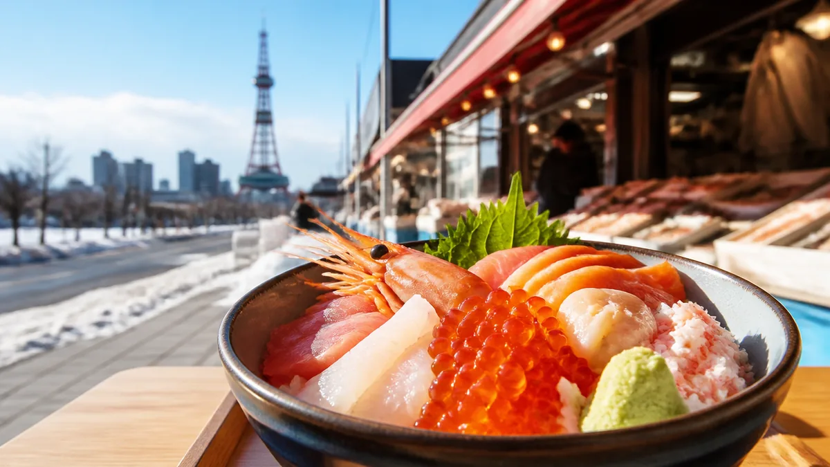 札幌場外市場で安い海鮮丼を狙うなら開店直後がカギの解説画像
