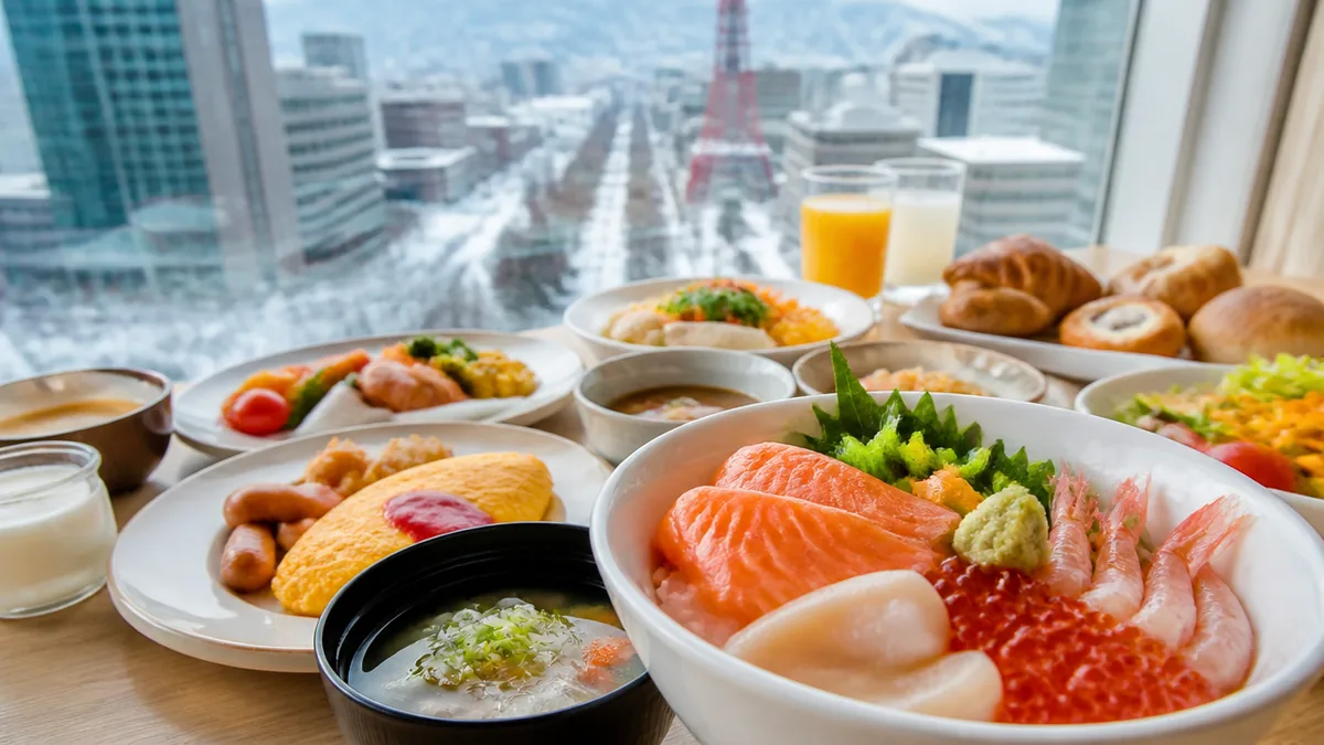 札幌駅直結エリアで選ぶホテル朝食おすすめ3軒の解説画像