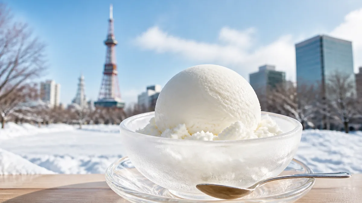 雪印パーラー本店|昭和天皇に献上された純白アイス「スノーロイヤル」の解説画像