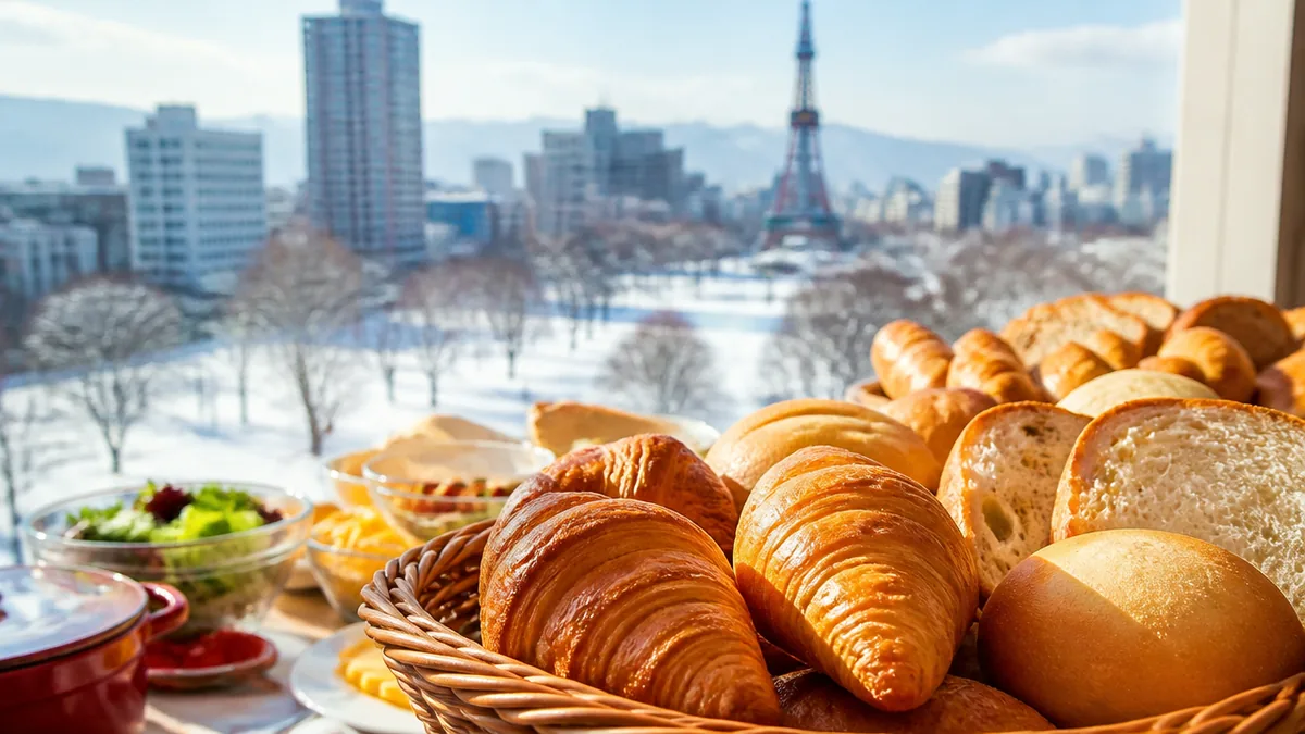 朝食ビュッフェが人気|レストラン ボルドーで味わう焼きたてパンの解説画像