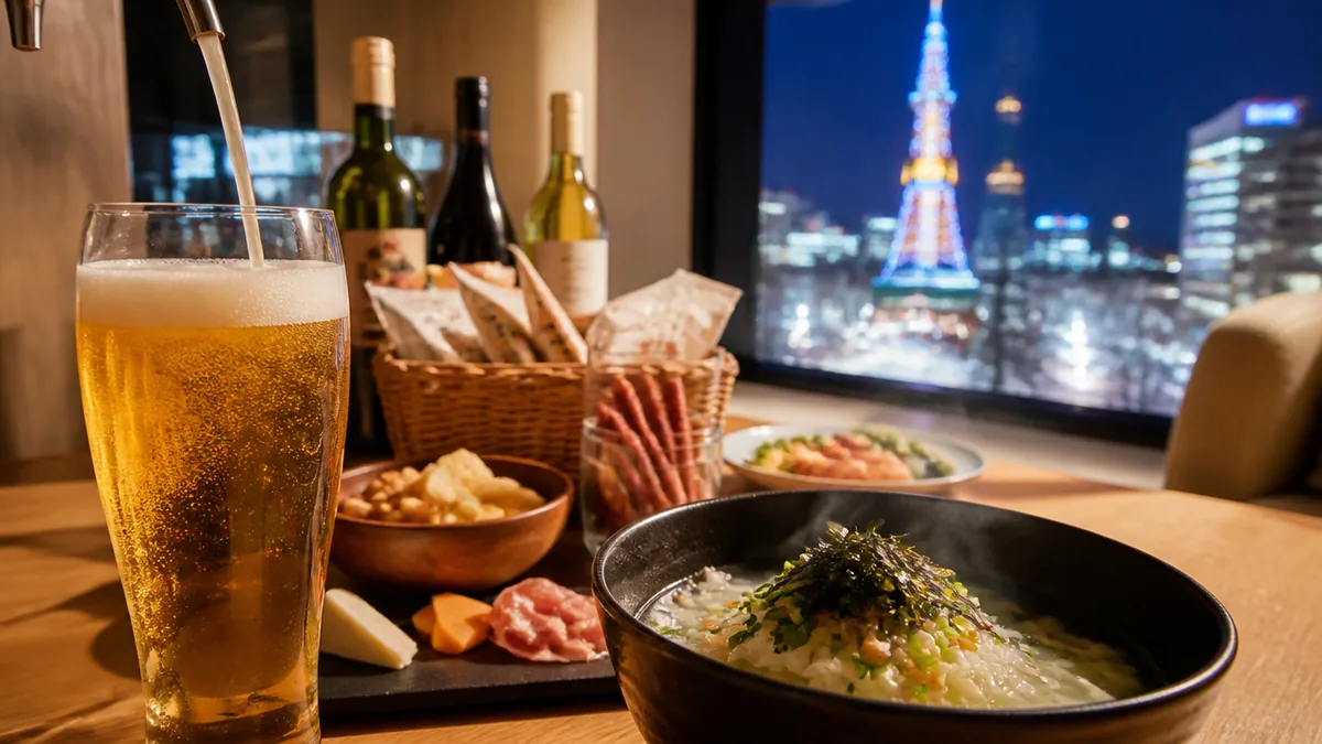 名物の無料ラウンジはどこまで飲める?サービス内容を全公開の解説画像