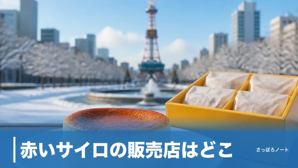 赤いサイロの販売店はどこ？札幌・新千歳空港・北見で買える6か所と売り切れ回避術のアイキャッチ画像