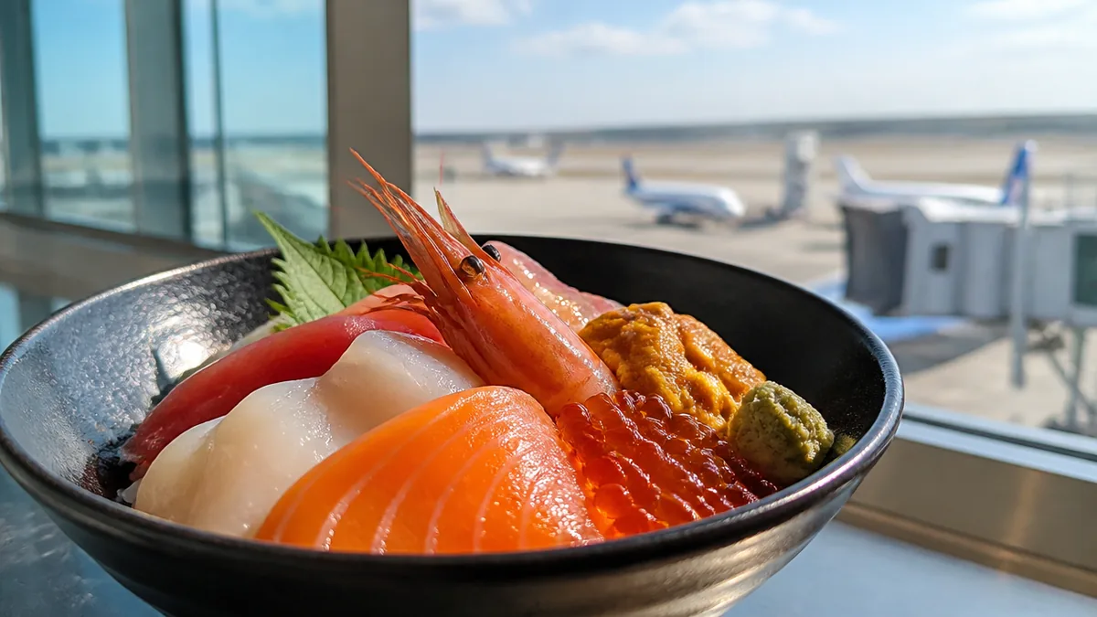 新千歳空港の海鮮丼はフロアで決まる|3階・2階・制限エリアの違いの解説画像