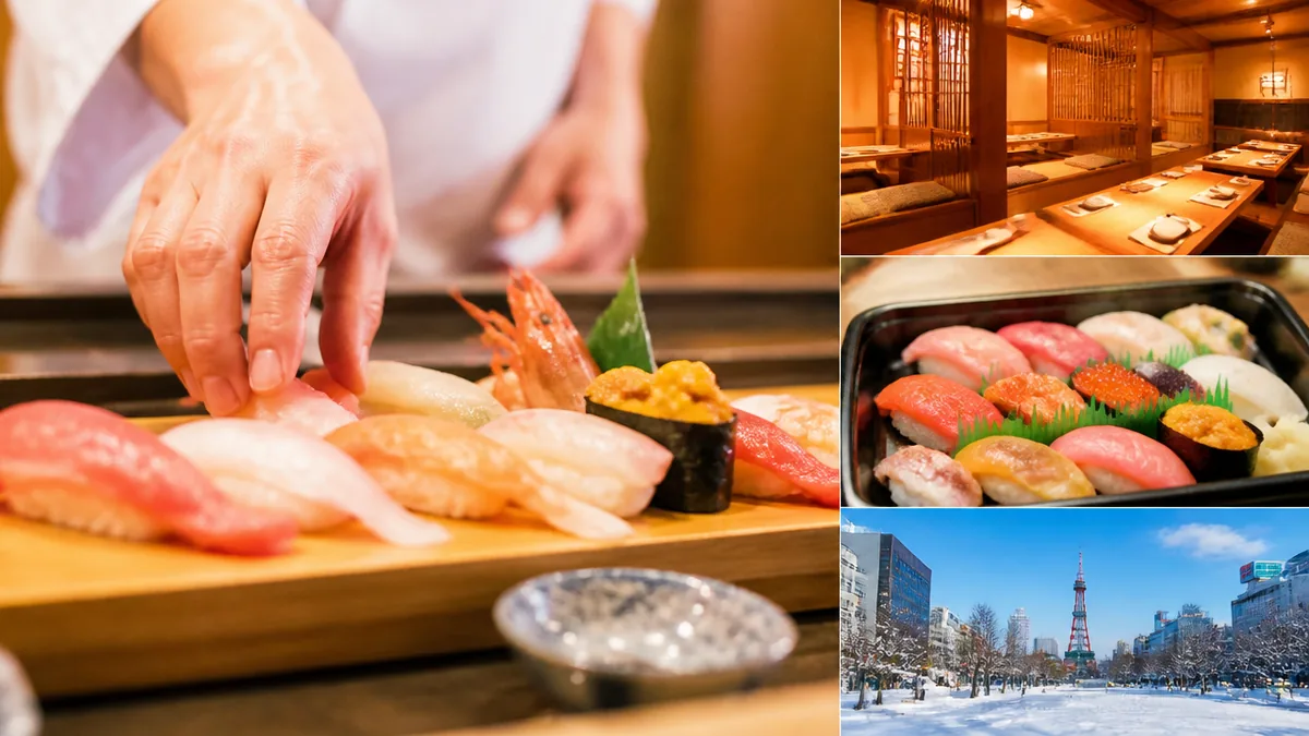 おたる亭はすすきので4つの顔を持つ寿し居酒屋の解説画像