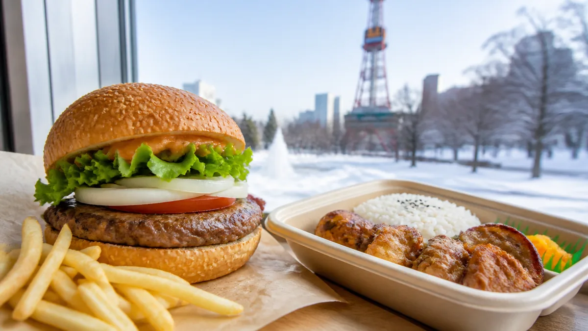 ハンバーガーとコンビニ弁当が名物になる街、その理由の解説画像