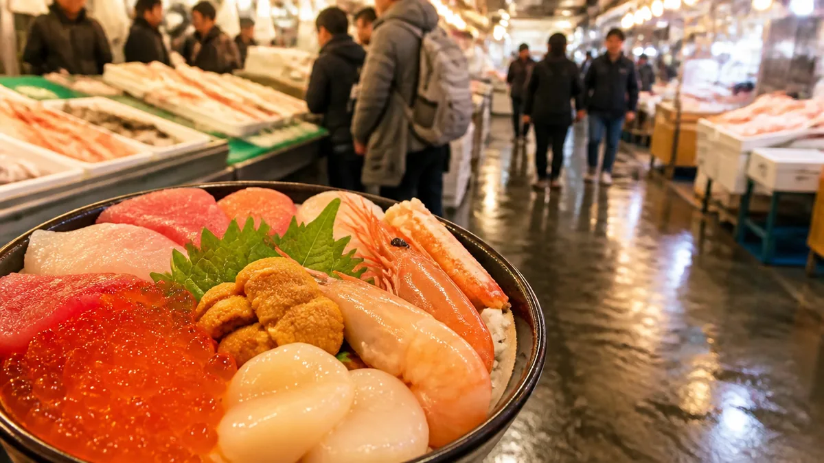 函館朝市のおすすめは「どの店か」より「どの市場か」で決まるの解説画像