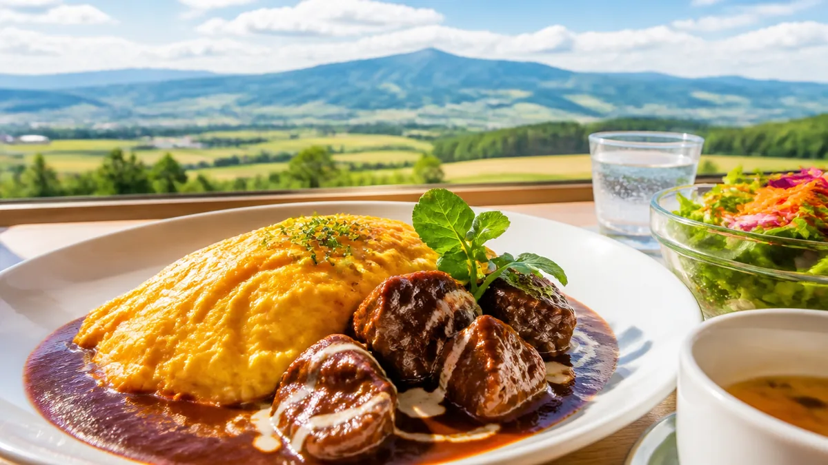 眺めが主役のランチ｜丘の上とホテルの2軒の解説画像