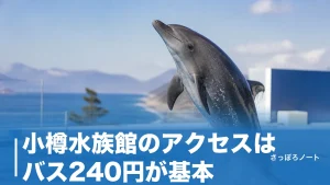 小樽水族館のアクセスはバス240円が基本｜札幌からの行き方4ルートを地元目線で徹底比較のアイキャッチ画像