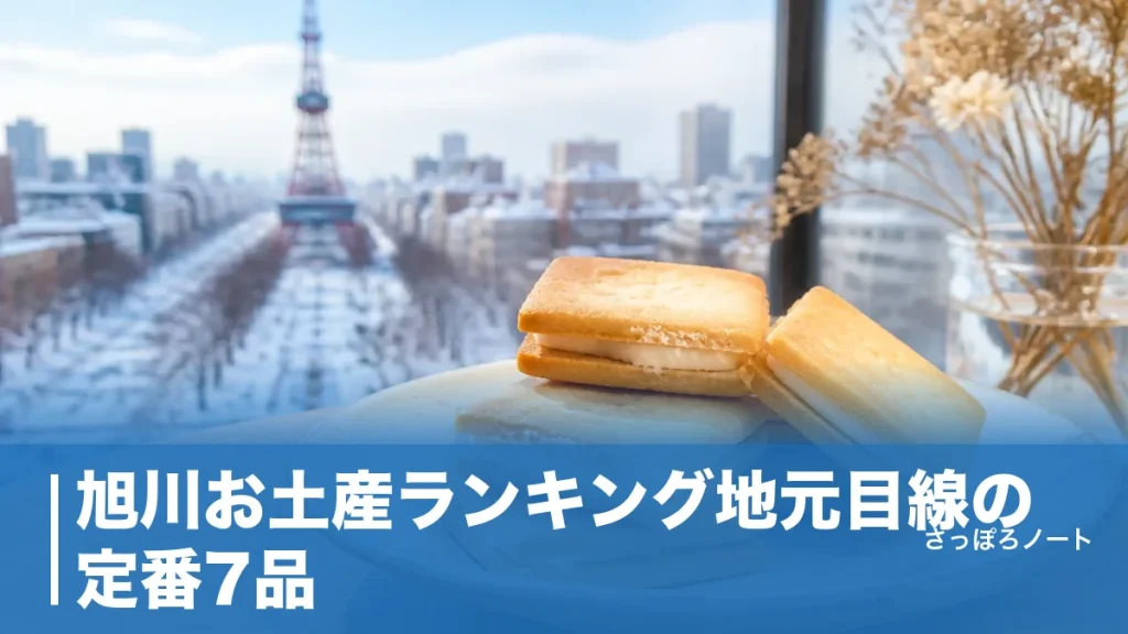 旭川お土産ランキング地元目線の定番7品｜き花・蔵生から旭豆まで買える場所も網羅のアイキャッチ画像