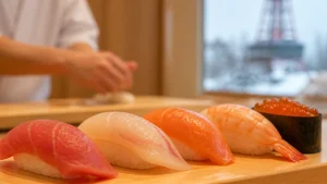 新千歳空港の立ち食い寿司はどこ？12席の穴場と代わりに使える2店を地元目線で比較のアイキャッチ画像