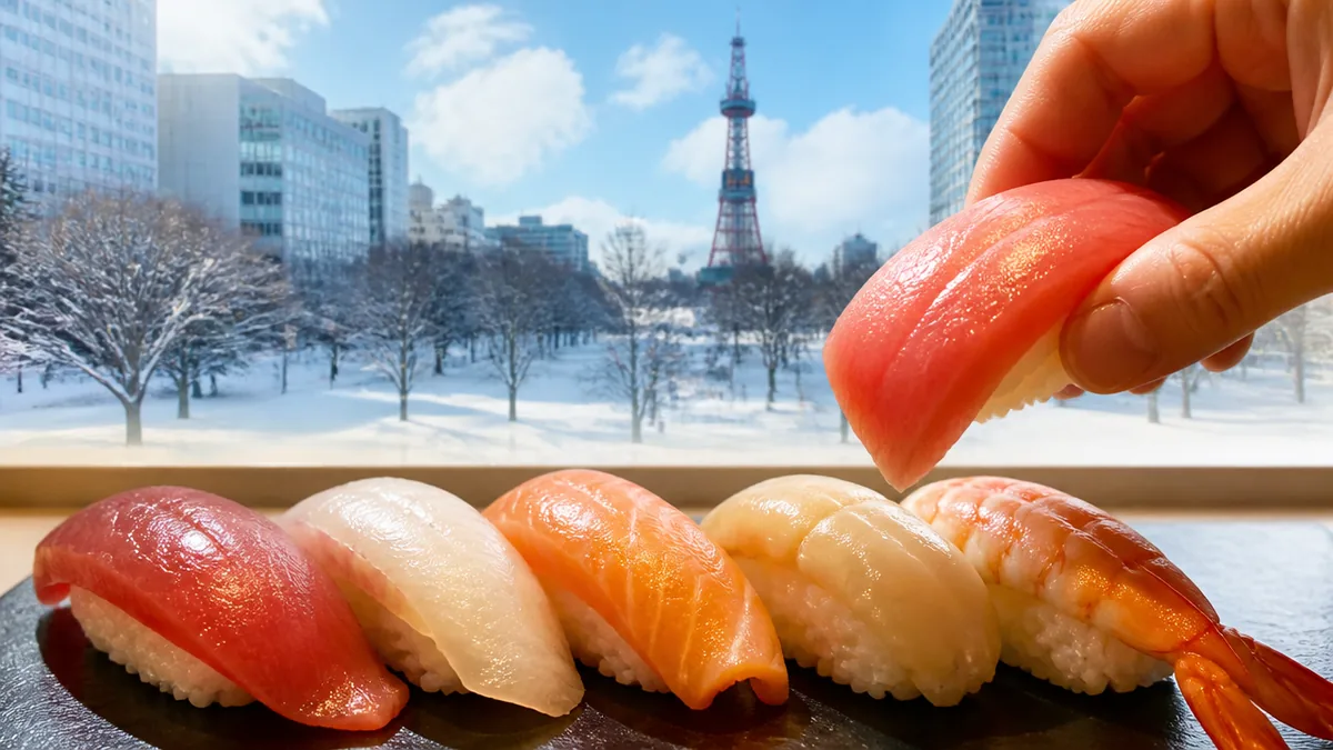 保安検査を通ってからでも、北海道の握りは食べられるの解説画像