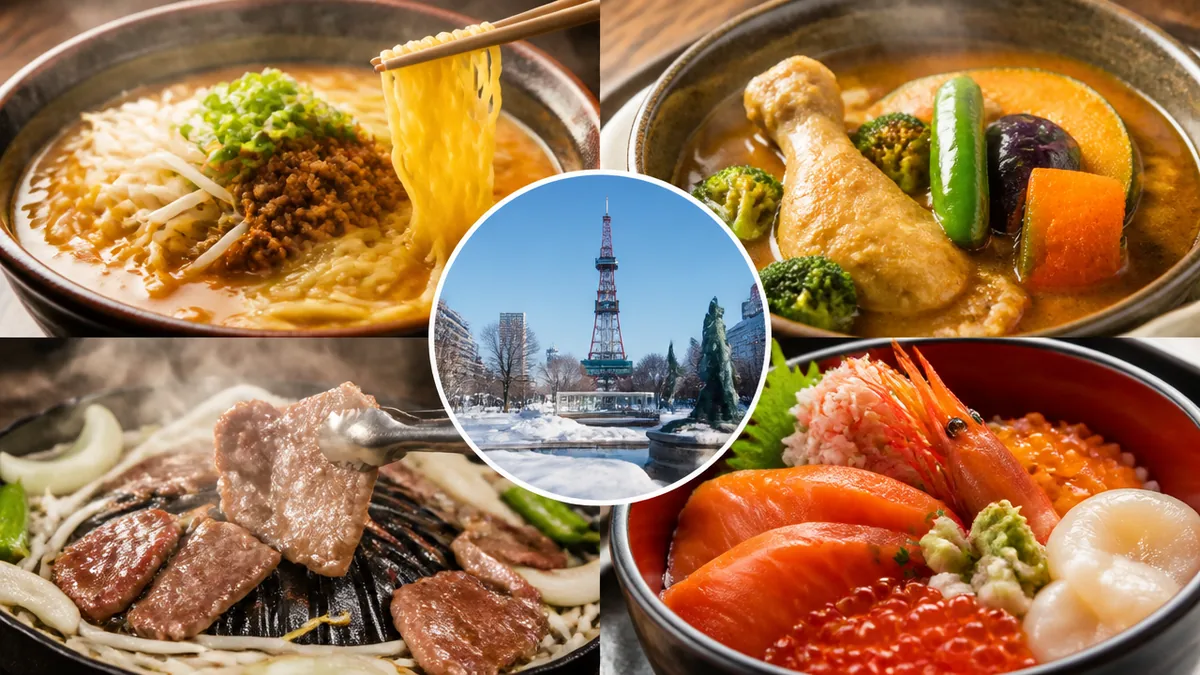 札幌市で有名な食べ物は、この4ジャンルを押さえれば足りるの解説画像