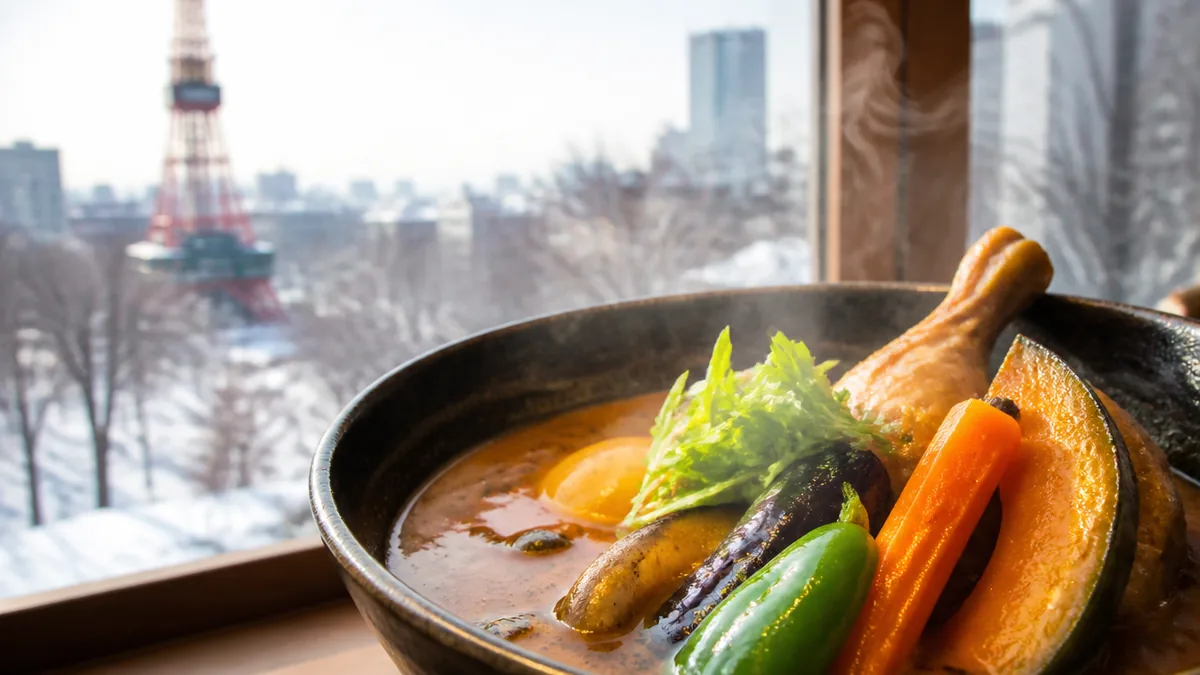 スープカレーはどこで頼んでも同じ味、ではないの解説画像