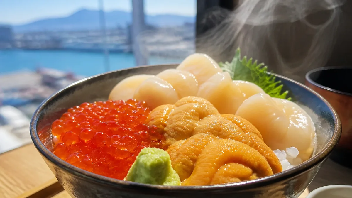 元祖の一杯を食べるなら、きくよ食堂の巴丼の解説画像