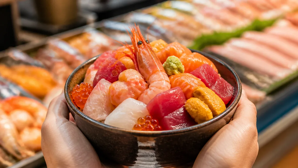 海鮮丼は市場の「わがまま丼」から始めると早いの解説画像