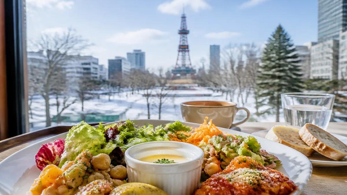 札幌で長居できるランチの店には、共通する3つの条件がありますの解説画像